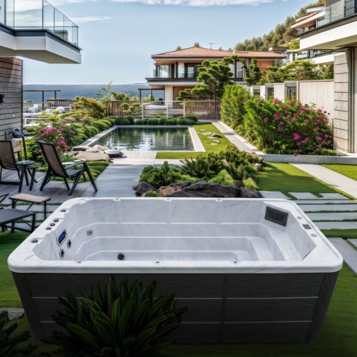 ZR7861 hot tub pool swim spa video