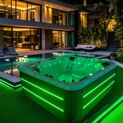 ZR801 massage tub 5 persons video