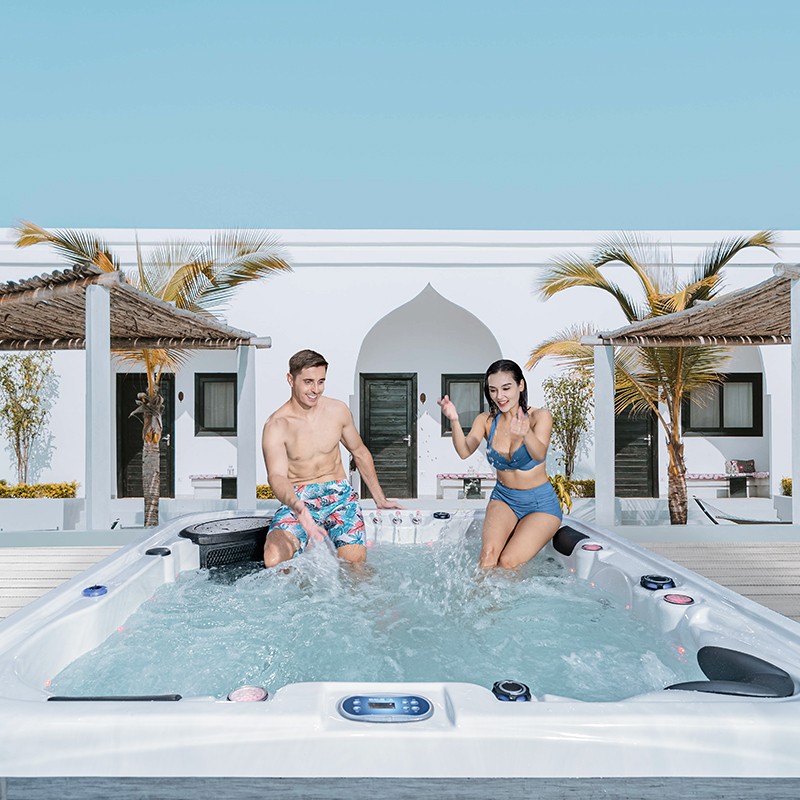 plug-and-play hot tub