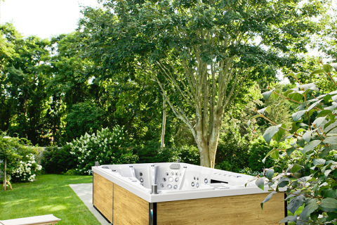 How can I make my outdoor Jacuzzi more relaxing?