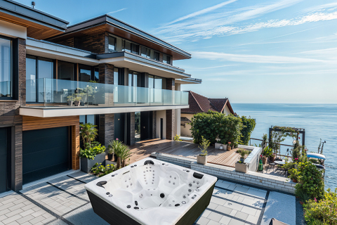 Die besten Luxus-Whirlpools für Sie (Hydropool®, Jacuzzi® und HotSpring®)