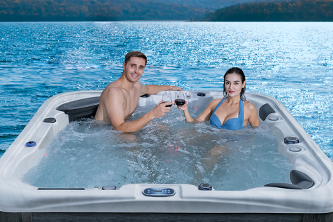 What happens if you never drain your outdoor hot tub?