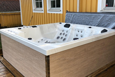 Wird ein Whirlpool im Freien über 40 Grad Celsius erhitzt?