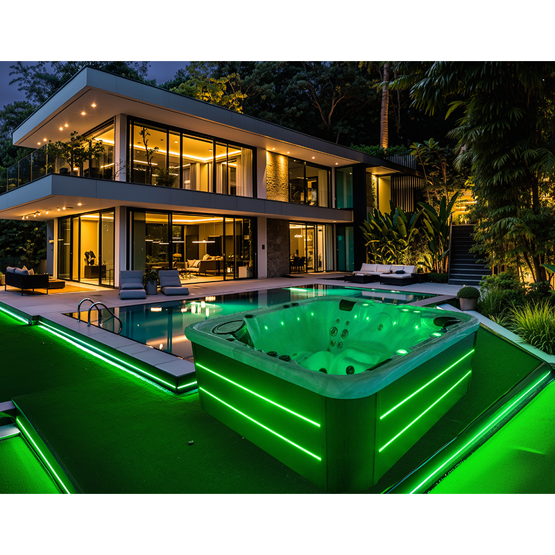 exterior jacuzzi tub