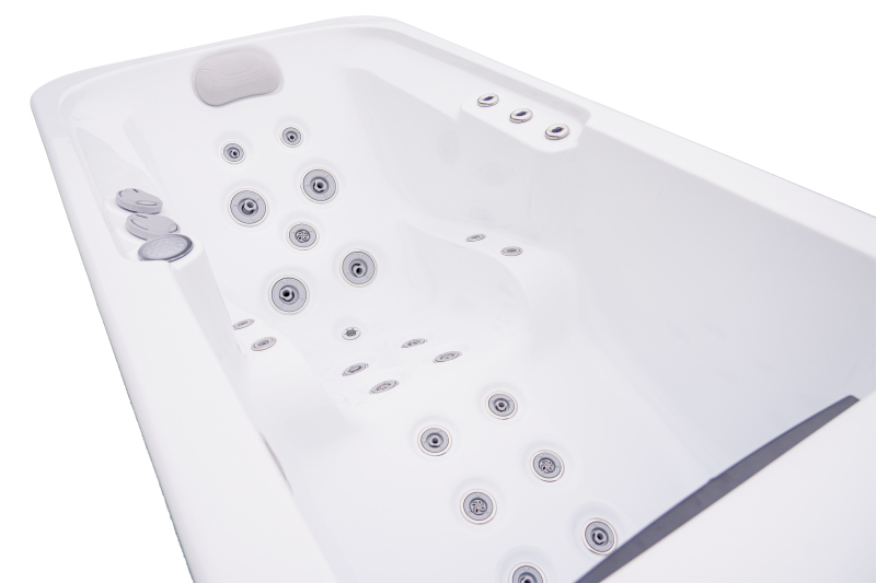 Akrilna hidromasažna kada za 1 osobu, mini vanjski jacuzzi