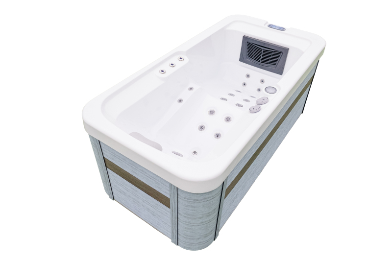 Akrilna hidromasažna kada za 1 osobu, mini vanjski jacuzzi