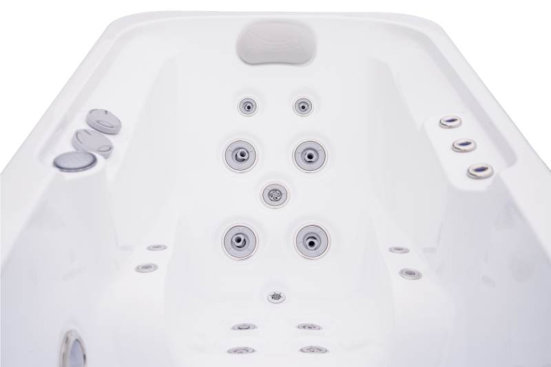 Akrilna hidromasažna kada za 1 osobu, mini vanjski jacuzzi