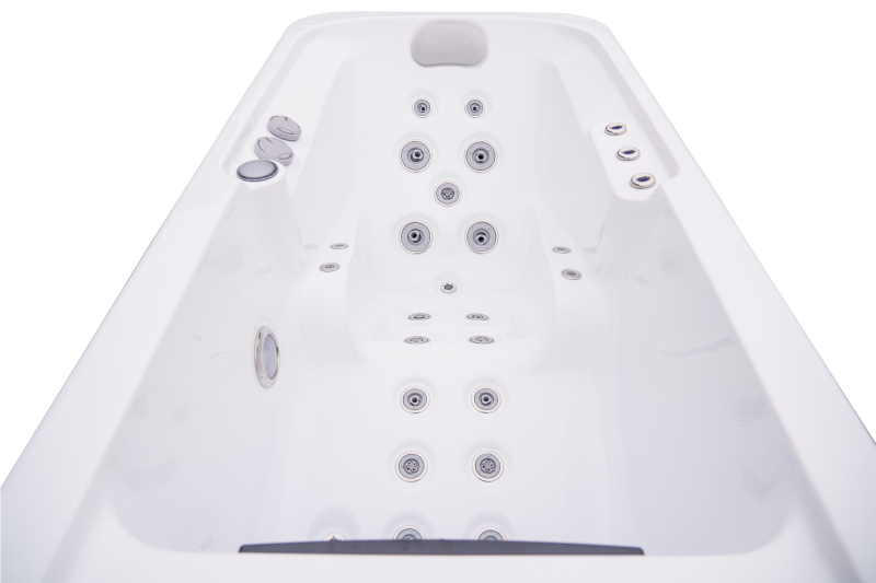 Akrilna hidromasažna kada za 1 osobu, mini vanjski jacuzzi