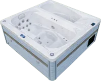 Balboa Spa 3-personers badtunna med dubbla zoner med kallt dopp