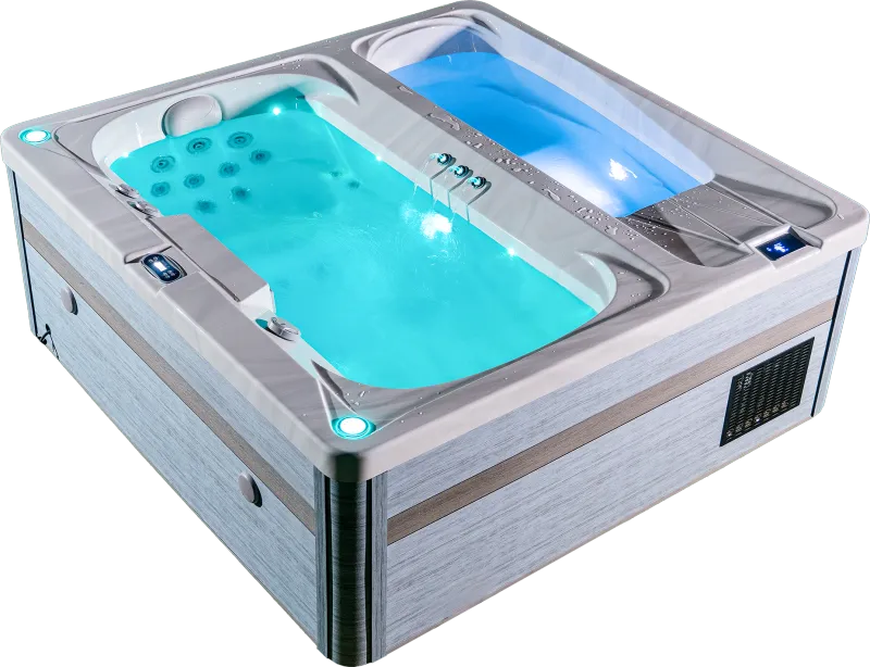 Balboa Spa 3-personers badtunna med dubbla zoner med kallt dopp