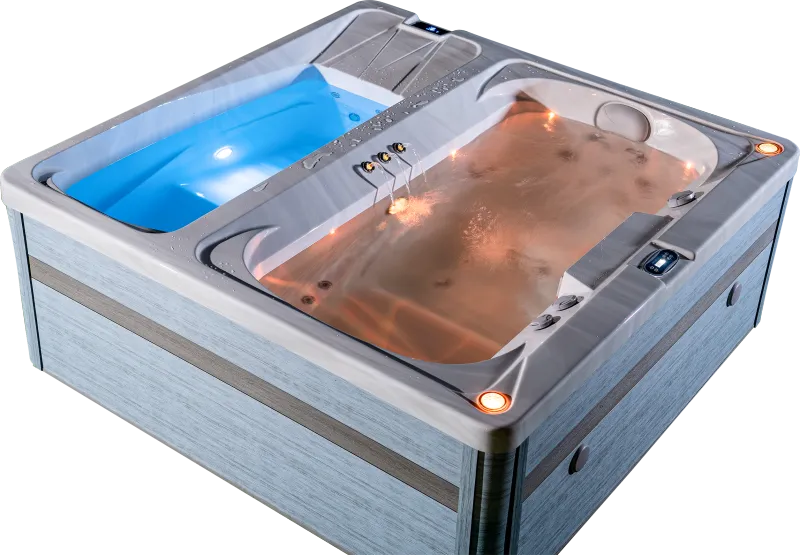 Balboa Spa 3-personers badtunna med dubbla zoner med kallt dopp