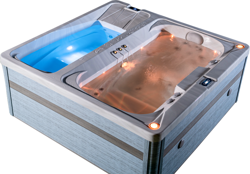 Balboa Spa masažna kad za 3 osebe z dvojno cono in hladnim potopom