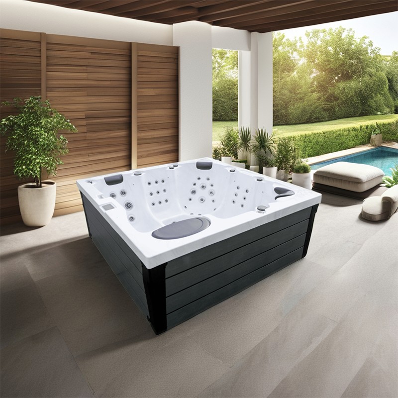 outdoor jacuzzi bathtub