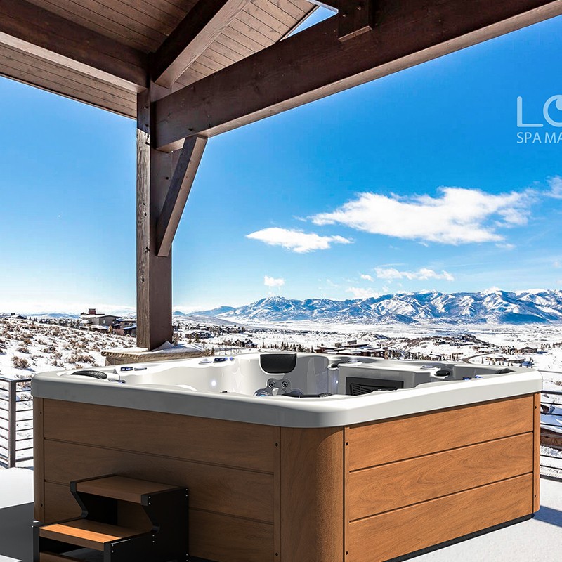 outdoor whirlpool bathtub