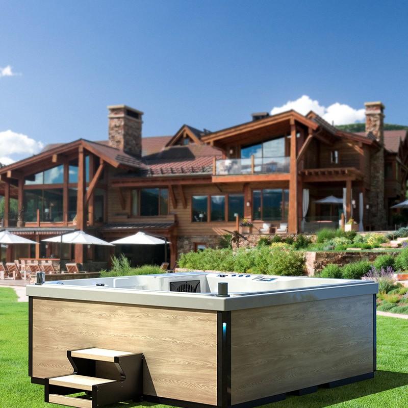 outdoor spa