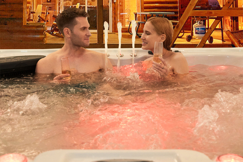 È possibile regolare l'intensità degli ugelli della jacuzzi da esterno?