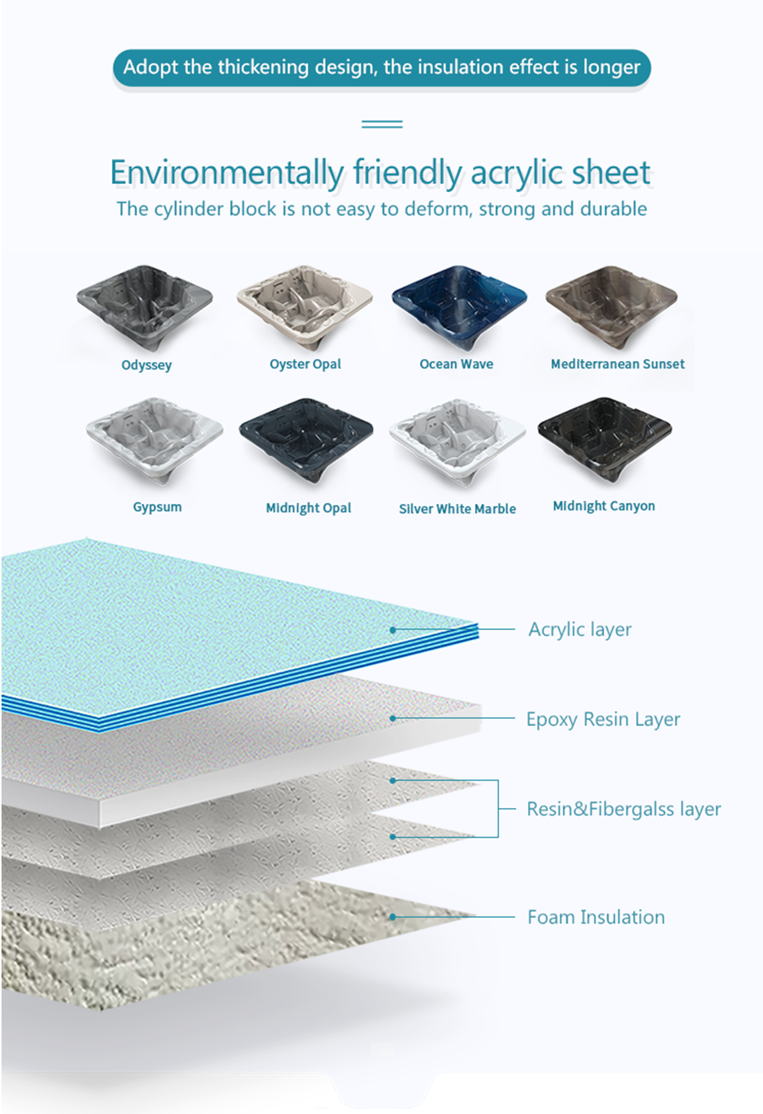 acrylic hot tub