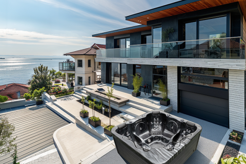 How long is the life of a small outdoor hot tub water pump?
