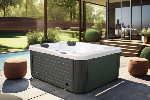 Welche Materialien stehen für Whirlpools im Freien zur Auswahl?