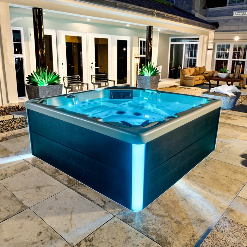 acrylic spa bathtub