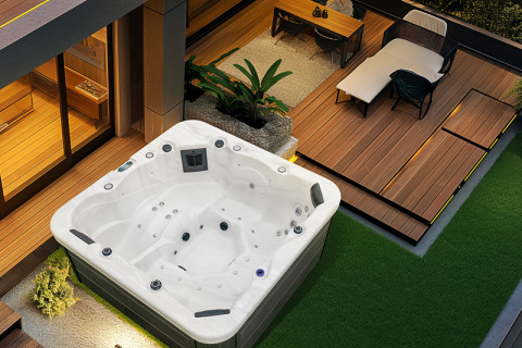 Can I use pool shock in an outdoor spa hot tub?