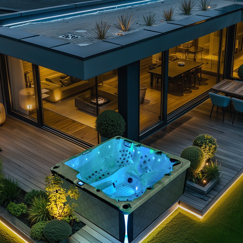 outdoor spa