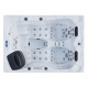 Luxury 3-person hot tub 68pcs massage jets outdoor hot tub spa
