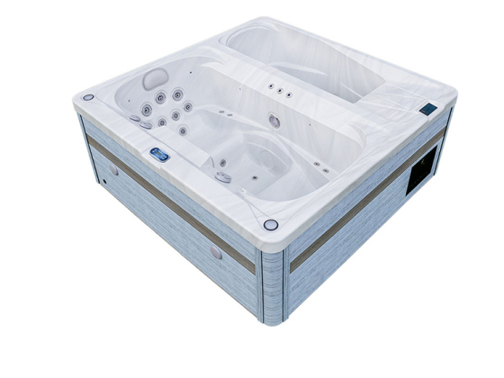 Balboa Spa 3-personers bubbelbad med dubbla zoner och kallt dopp