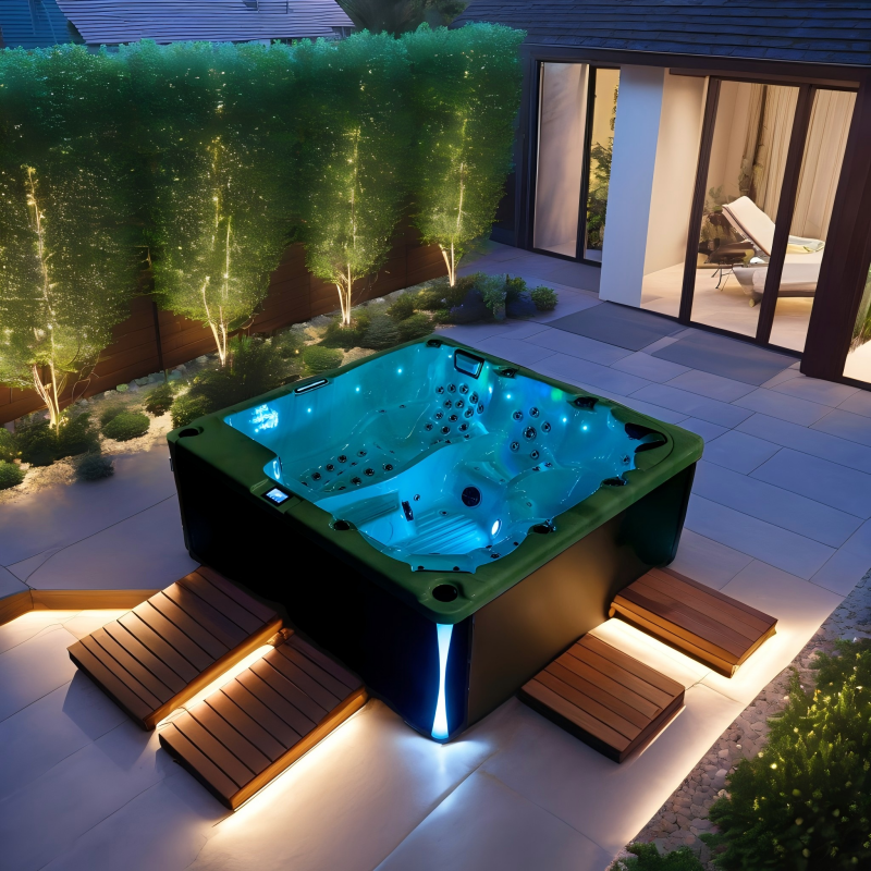 spa massage bathtub