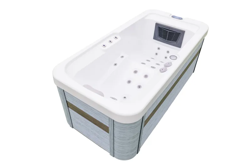 small outdoor hot tub