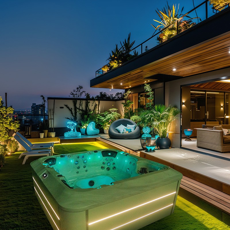 whirlpool spa hot tub