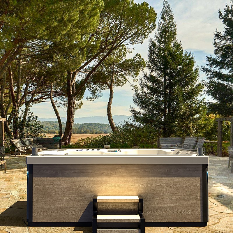 outdoor spa