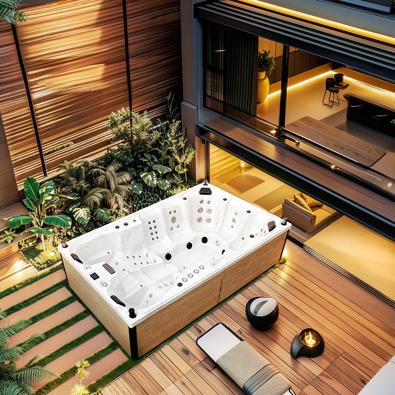 outdoor spa