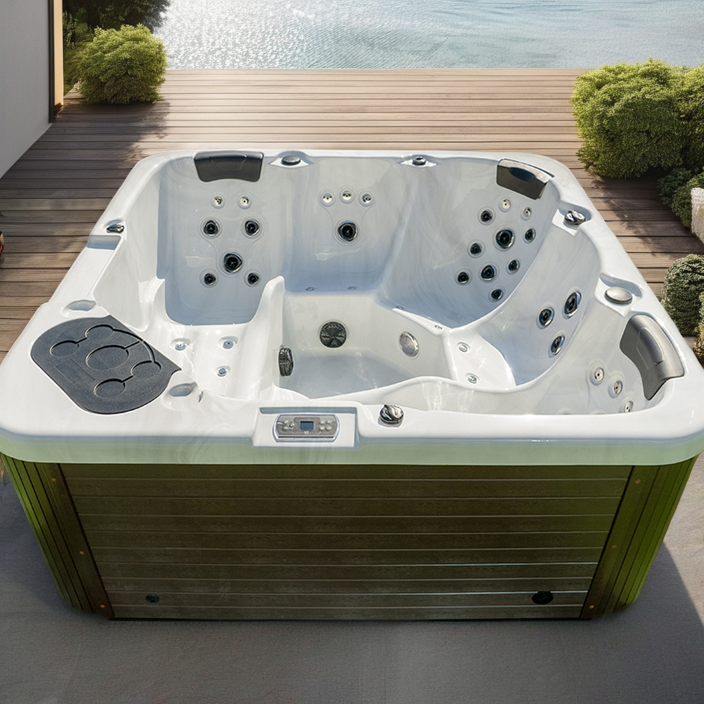 outdoor jacuzzi bathtub