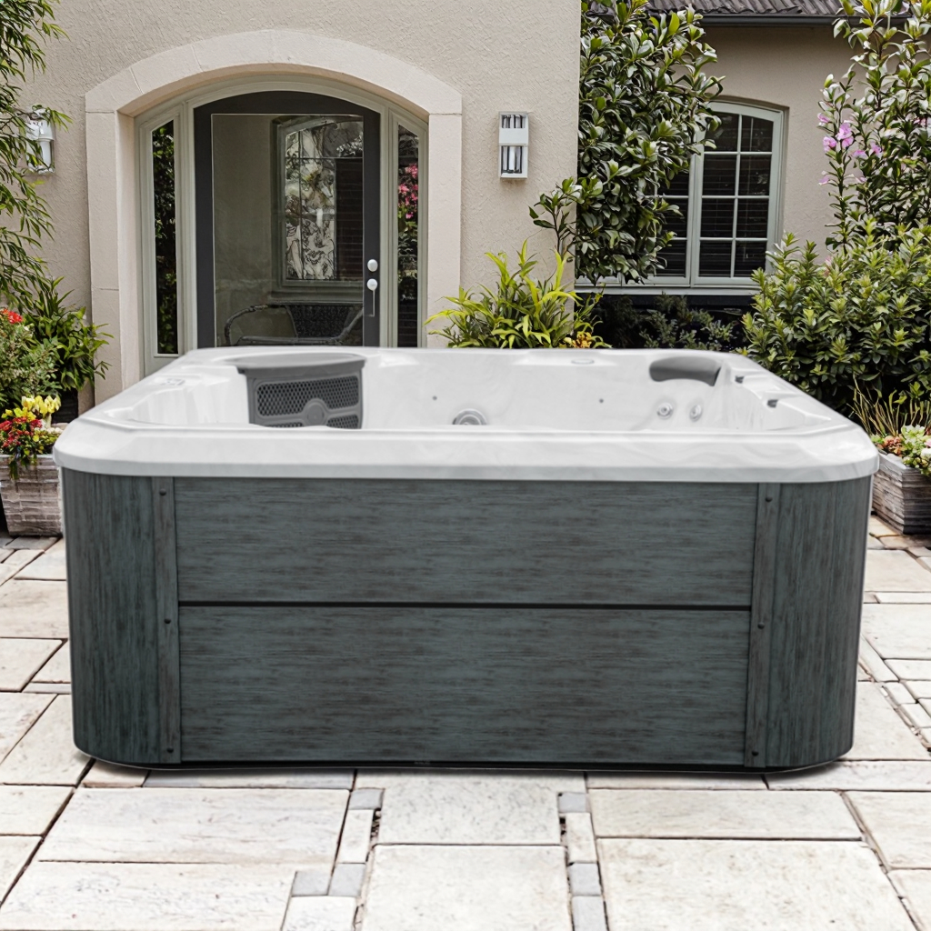 outdoor spa hot tub