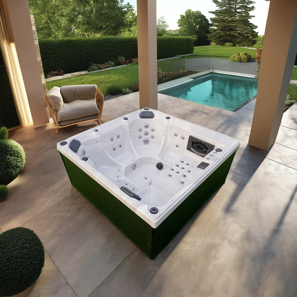spa massage bathtub