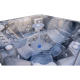Baignoire de massage de luxe Balboa Spa pour 6 personnes