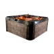 Baignoire de massage de luxe Balboa Spa pour 6 personnes