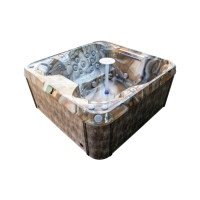 Bubbelpool med hydromassage, bubbelbadkar