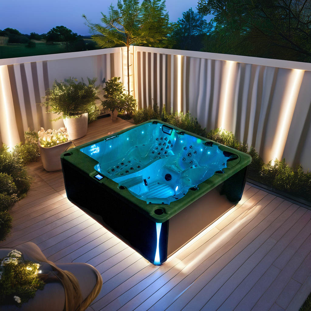 Outdoor Whirlpool Hot Tub