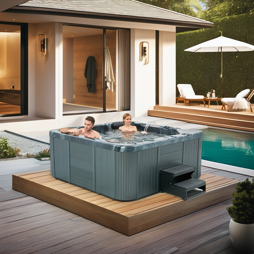 outdoor whirlpool
