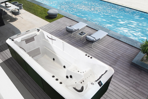 Is it harmful to leave a swim spa hot tub running all night?