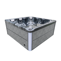 Spa portable pour 6 personnes, massage extérieur