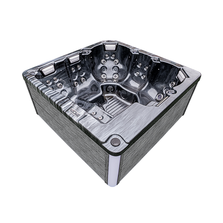 Spa portable pour 6 personnes, massage extérieur