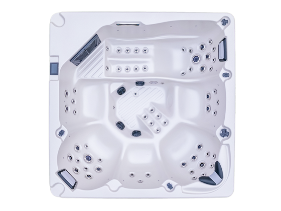 Vasca idromassaggio grande per uso domestico, da esterno, per massaggi in giardino