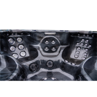 7 Person Hot Tub With Fountain Massage Bathtub ZR6007