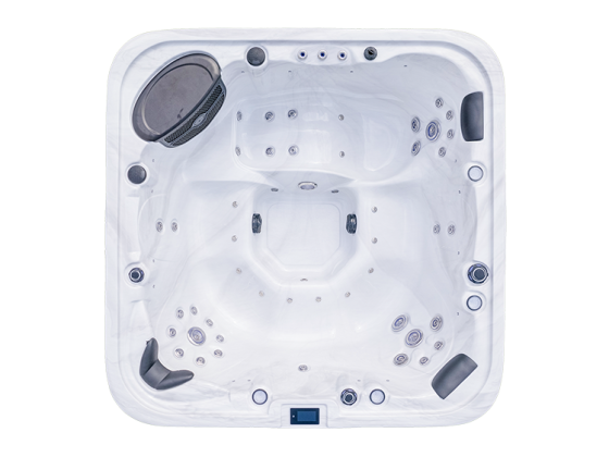 Spa moderne de luxe pour 6 personnes, conforme aux normes européennes CE