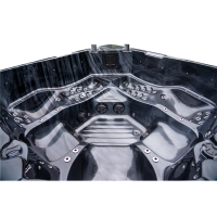 5 Person Hot Tub Spa with Hydro Jets Color Changing Lights