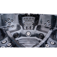 5 Person Hot Tub Spa with Hydro Jets Color Changing Lights