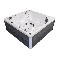 Acrylic Balboa Spa Freestanding Soaking Tub with 108 Air Jets